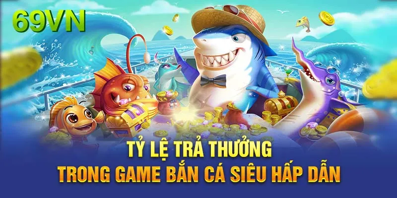 Đa dạng súng và vũ khí tại game bắn cá